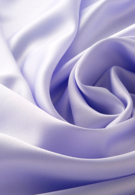 Vibrant Pure Mulberry Sateen silk Fabric by the yard, 44 inches wide, 107 GSM