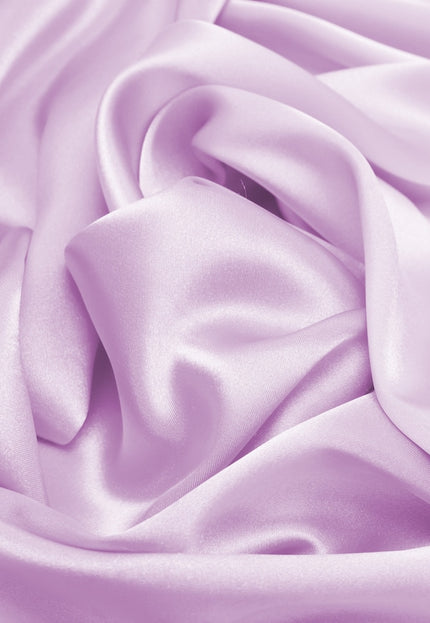 Vibrant Pure Mulberry Sateen silk Fabric by the yard, 44 inches wide, 107 GSM