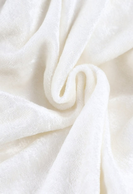 RFD Mulberry Silk with Hemp Velour Fabric by the yard, Silk velvet with 5% spandex, 203 GSM, 58 inches wide