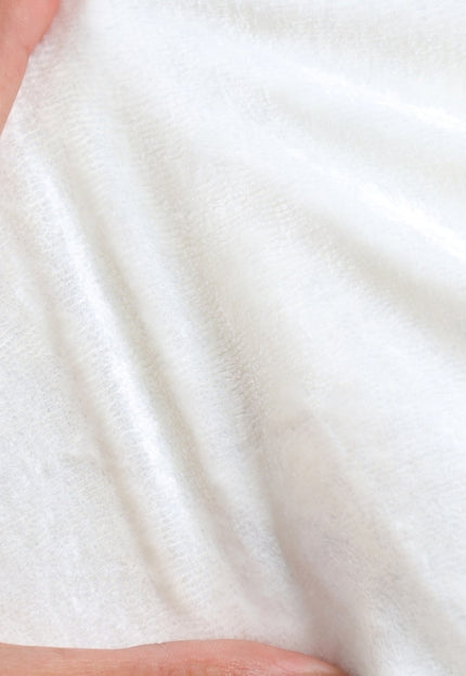 RFD Mulberry Silk with Hemp Velour Fabric by the yard, Silk velvet with 5% spandex, 203 GSM, 58 inches wide