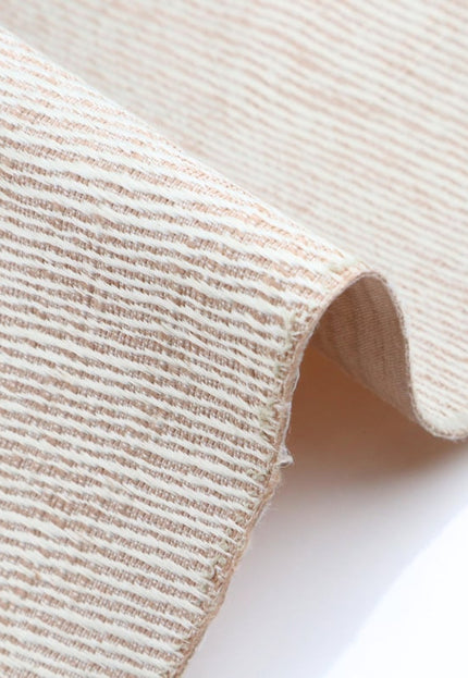 Naturally Golden Tussar Twill Silk Fabric by the yard, 58 inch wide, 265 GSM