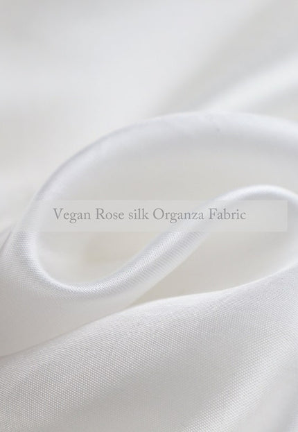 7 Vegan silk (A4 size) - Bamboo Georgette,Rose silk,Rose Organza,Cruelty-Free Tussar silk, Cruelty-Free Eri silk, Rose Chiffon,Bamboo silk