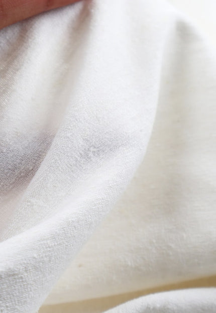 Tejido de punto jersey sencillo de cáñamo orgánico teñible por yarda, 58 pulgadas de ancho, 203 GSM, 5 % licra elastano