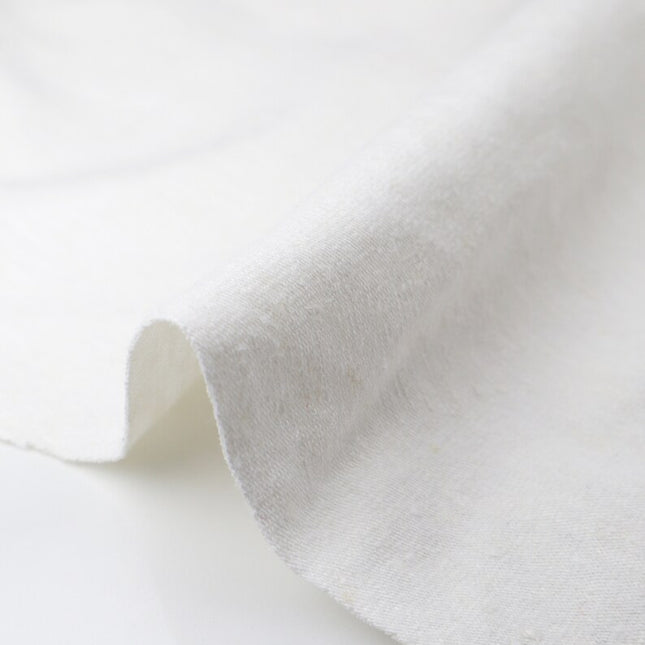 Tissu jersey simple en chanvre biologique teintable au mètre, 58 pouces de large, 203 g/m², 5 % Lycra Spandex