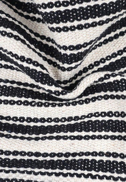 Tela Jacquard de cáñamo y algodón tejida a mano por yarda, 45 pulgadas, 306 GSM