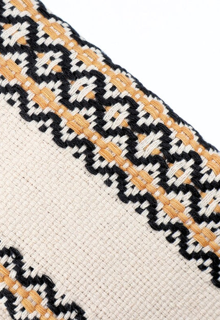 Tela Jacquard de cáñamo con mezcla de algodón, tejida a mano, por yarda, 45 pulgadas de ancho, 340 g/m²