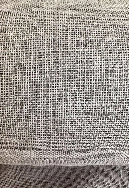 Tela de cáñamo orgánico color crudo, 210 g/m², 58 pulgadas de ancho