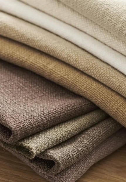 Handwoven Naturally dyed Himalayan Hemp Fabric by the yard, 373 GSM, 58 inches wide