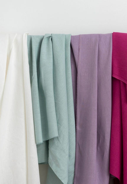 Vibrant Hemp Fabric by the yard, 58 inches wide, 200 GSM