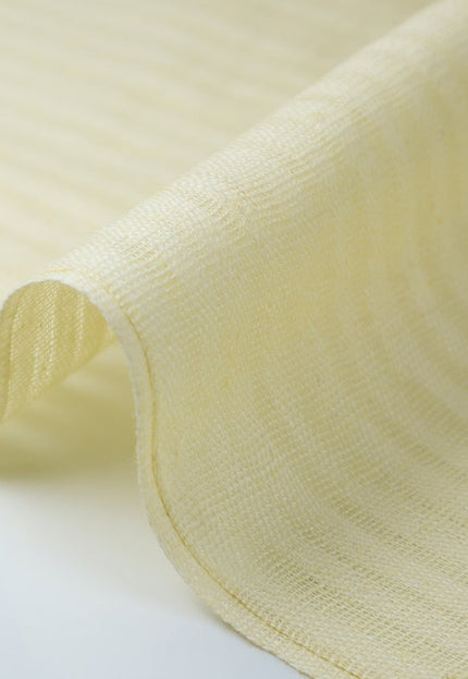 Tela de algodón Kala teñido Myrobalan Roja Jamdani con rayas del mismo color, hecha a mano, por yarda, 45 pulgadas de ancho, 165 GSM