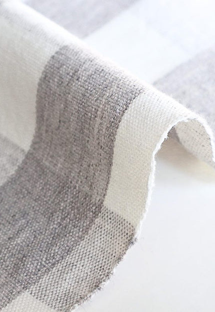 Tela de algodón Kala tejida a mano a cuadros y rayas - 45 pulgadas de ancho, 253 GSM, 40 s/2 hilos