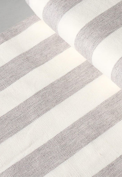 Tela de algodón Kala tejida a mano a cuadros y rayas - 45 pulgadas de ancho, 253 GSM, 40 s/2 hilos