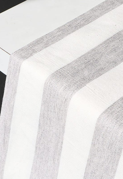 Tela de algodón Kala tejida a mano a cuadros y rayas - 45 pulgadas de ancho, 253 GSM, 40 s/2 hilos