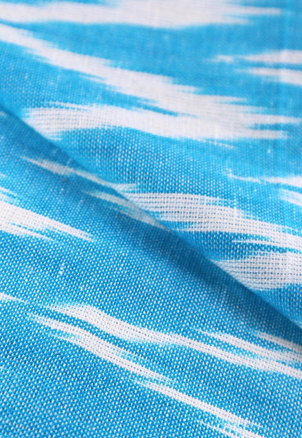 Tissu Ikat Chevron tissé à la main au mètre - 45 pouces de large, 166 g/m²