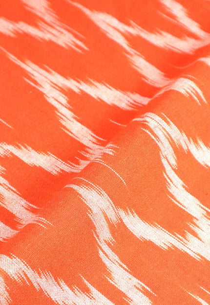 Tissu Ikat Chevron tissé à la main au mètre - 45 pouces de large, 166 g/m²