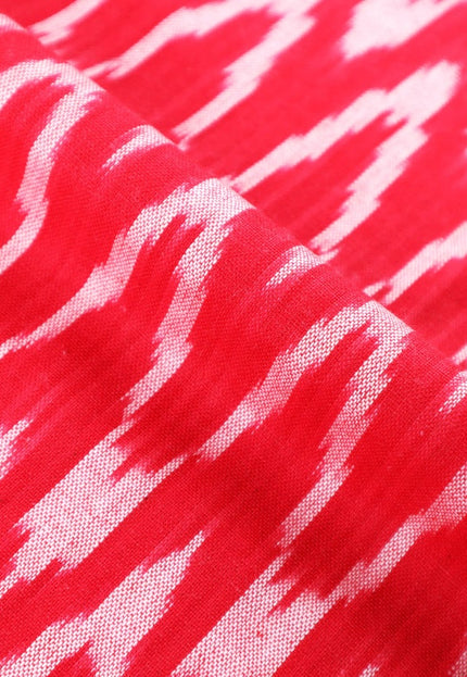 Tissu Ikat Chevron tissé à la main au mètre - 45 pouces de large, 166 g/m²