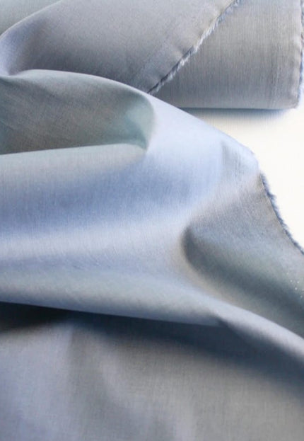 Gray/Green Poplin Cotton Fabric by the yard, 58 inches wide, 150 GSM