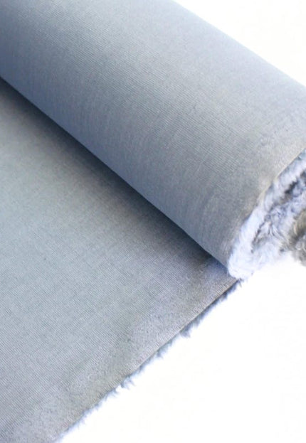 Gray/Green Poplin Cotton Fabric by the yard, 58 inches wide, 150 GSM