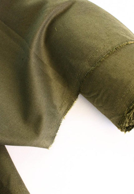 Gray/Green Poplin Cotton Fabric by the yard, 58 inches wide, 150 GSM