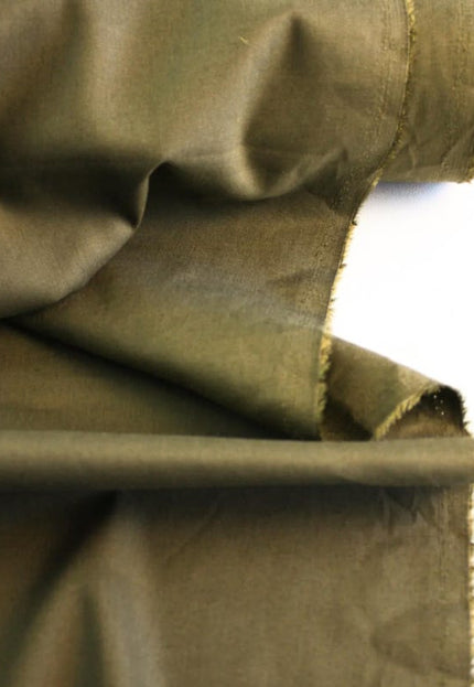 Gray/Green Poplin Cotton Fabric by the yard, 58 inches wide, 150 GSM