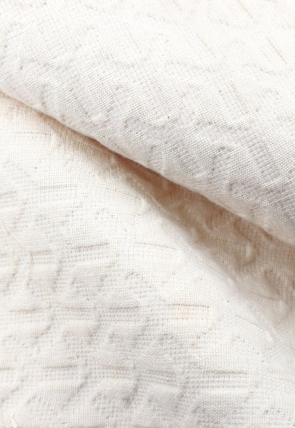 Organic Cotton Quilted Fabric by the yard, 56 inches wide, 350 GSM