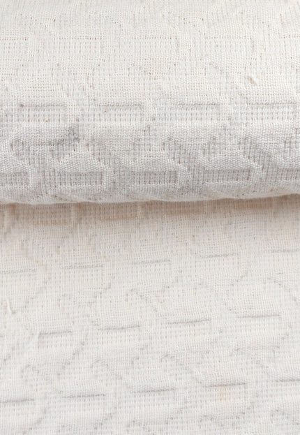 Organic Cotton Quilted Fabric by the yard, 56 inches wide, 350 GSM