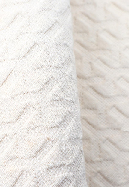 Organic Cotton Quilted Fabric by the yard, 56 inches wide, 350 GSM