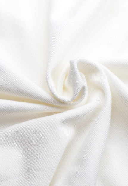 Tela de punto jersey simple de bambú orgánico teñible por yarda, 72" de ancho, 190 g/m², elástica