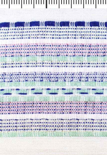 Tela de gasa de bambú puro con rayas de lúrex por yarda, 44 pulgadas de ancho, 135 GSM