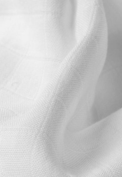 Tissu en mousseline de coton biologique à double tissage au mètre, 55 pouces de large, 143 g/m²