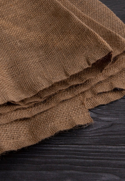 Tissu tissé à la main 3 plis de l'Himalaya à l'ortie piquante au mètre, 58 pouces de large, 237 g/m²