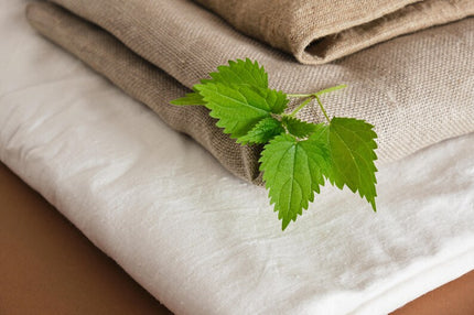 Tela del Himalaya, tejida a mano y teñida naturalmente con ortiga, por yarda, 45 pulgadas de ancho, 40 hilos, 140 g/m²