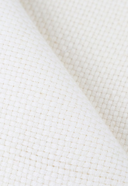 Merino wool with small checks fabric by the yard, 45 inches wide, 200 GSM