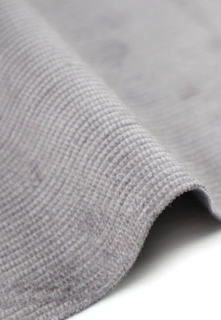 Gray Corduroy Fabric, 12 wales, 58" inches wide, 240 GSM