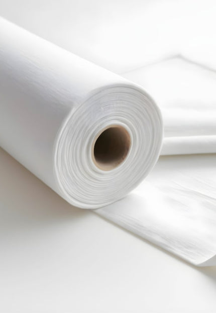 Tissu en batiste de coton biologique au mètre, 58 pouces de large, 95 g/m², 70 fils/cm²