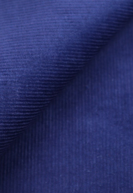 Navy Blue Corduroy Fabric, 13 wales, 58" inches wide, 333 GSM