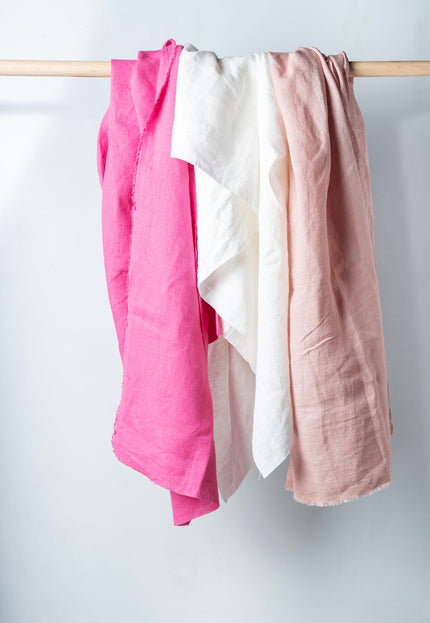 Extra Wide 112 inches wide Vibrant Organic Hemp Fabric by the yard, 124 GSM, 40s count