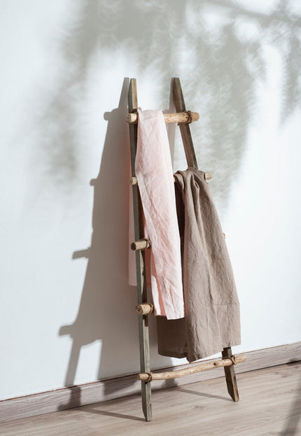 Tela de cáñamo extra ancha, teñida naturalmente, por yarda, 112 pulgadas de ancho, 130 GSM