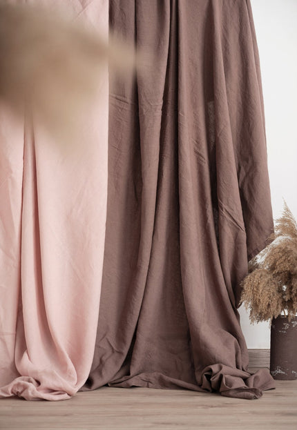 Tela de cáñamo extra ancha, teñida naturalmente, por yarda, 112 pulgadas de ancho, 130 GSM