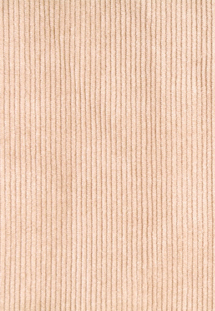 Tissu en velours côtelé de chanvre naturel au mètre, 12 côtes, 58 pouces de large, 240 g/m²