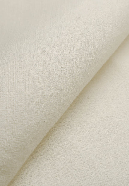 Beige Criss-Cross Organic Cotton Dobby Fabric, 58 inches wide, 122 GSM