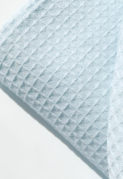 Tela dobby de algodón orgánico con diseño de panal, por yarda, 58 pulgadas de ancho, 190 g/m²