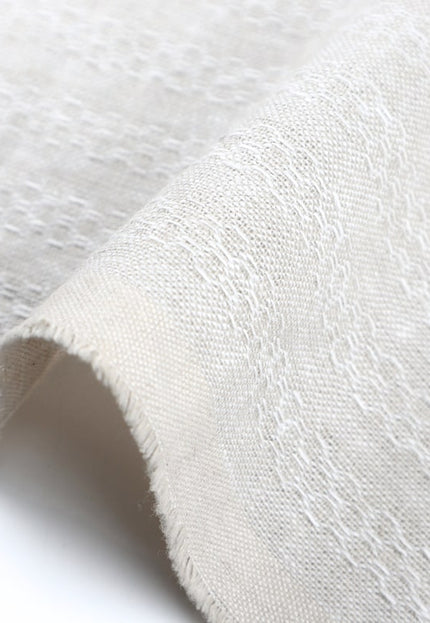 Tela Dobby de cáñamo puro por yarda, 48 pulgadas de ancho, 250 GSM