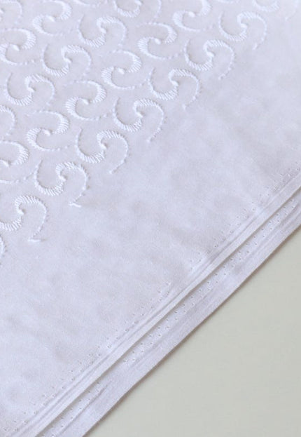 RFD Organic Cotton Schiffli Fabric by the yard, 48 inches wide, 123 GSM