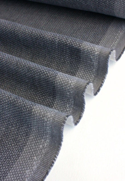 Tela de cáñamo teñida naturalmente por yarda, 58 pulgadas de ancho, 373 GSM