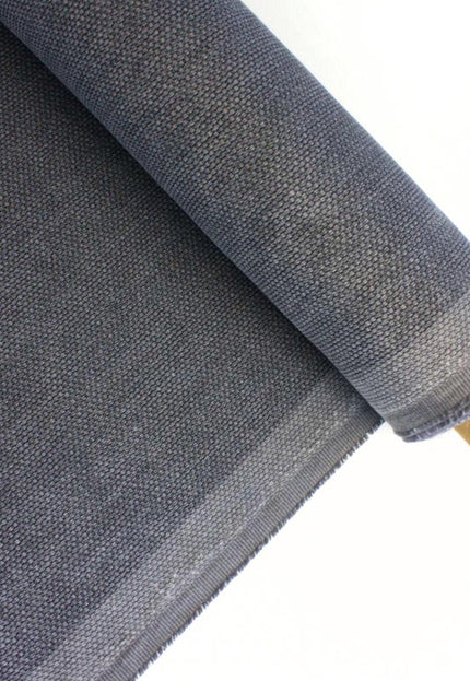 Tela de cáñamo teñida naturalmente por yarda, 58 pulgadas de ancho, 373 GSM