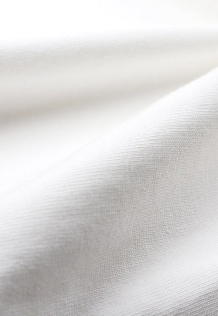 Dyeable Organic Cotton Single Jersey Knit Fabric by the yard, 36 inches wide, 410 GSM, 5% Lycra Spandex