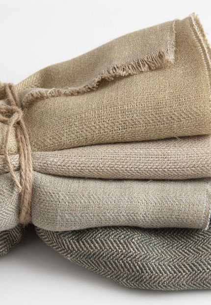 Tela de espiga de cáñamo multicolor por yarda, 84 pulgadas de ancho, 258 GSM