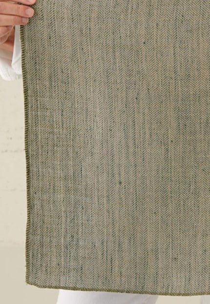 Tela de espiga de cáñamo multicolor por yarda, 84 pulgadas de ancho, 258 GSM