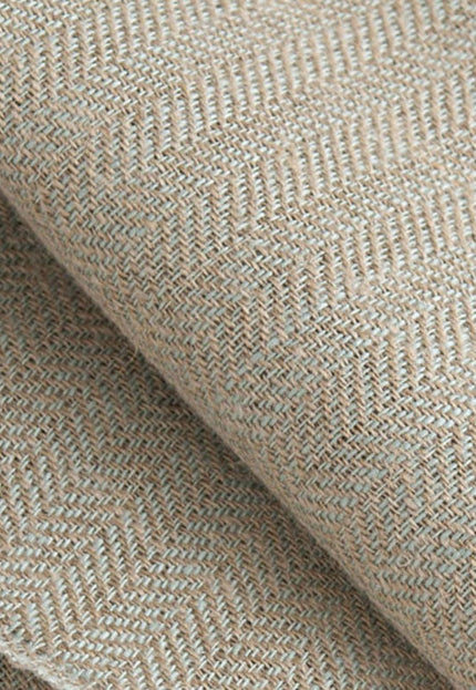 Tela de espiga de cáñamo multicolor por yarda, 84 pulgadas de ancho, 258 GSM